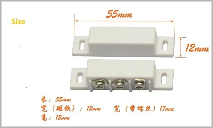 2 шт. = 1 смартфон проводной Магнитный Дверной/оконный контакт для системы