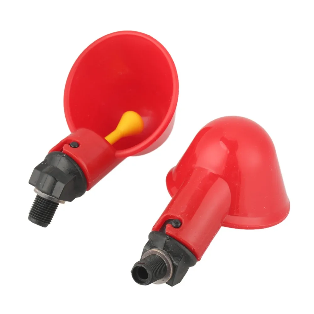 10 шт./лот чаши для питьевой воды птицы автоматическая поилка курицы