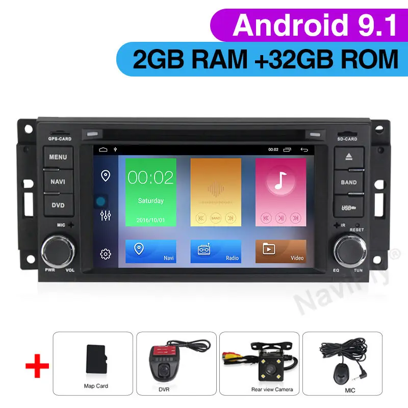 Car dvd Camera DVR Android 9,1 автомобильный dvd мультимедиа gps Wi-Fi Canbus для Jeep libery, Wrangler Compass Commander Grand Cherokee Dodge Caliber Journey - Цвет: Car dvd Camera DVR