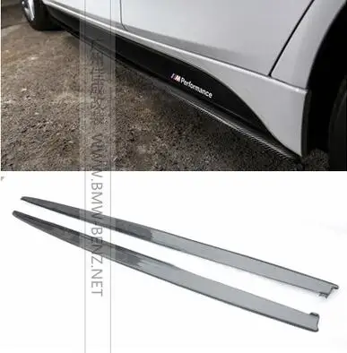 Углеродное волокно сбоку юбка расширения для BMW F30 F32 F33 F36 3 серии седан 320i 328i 335i 320d