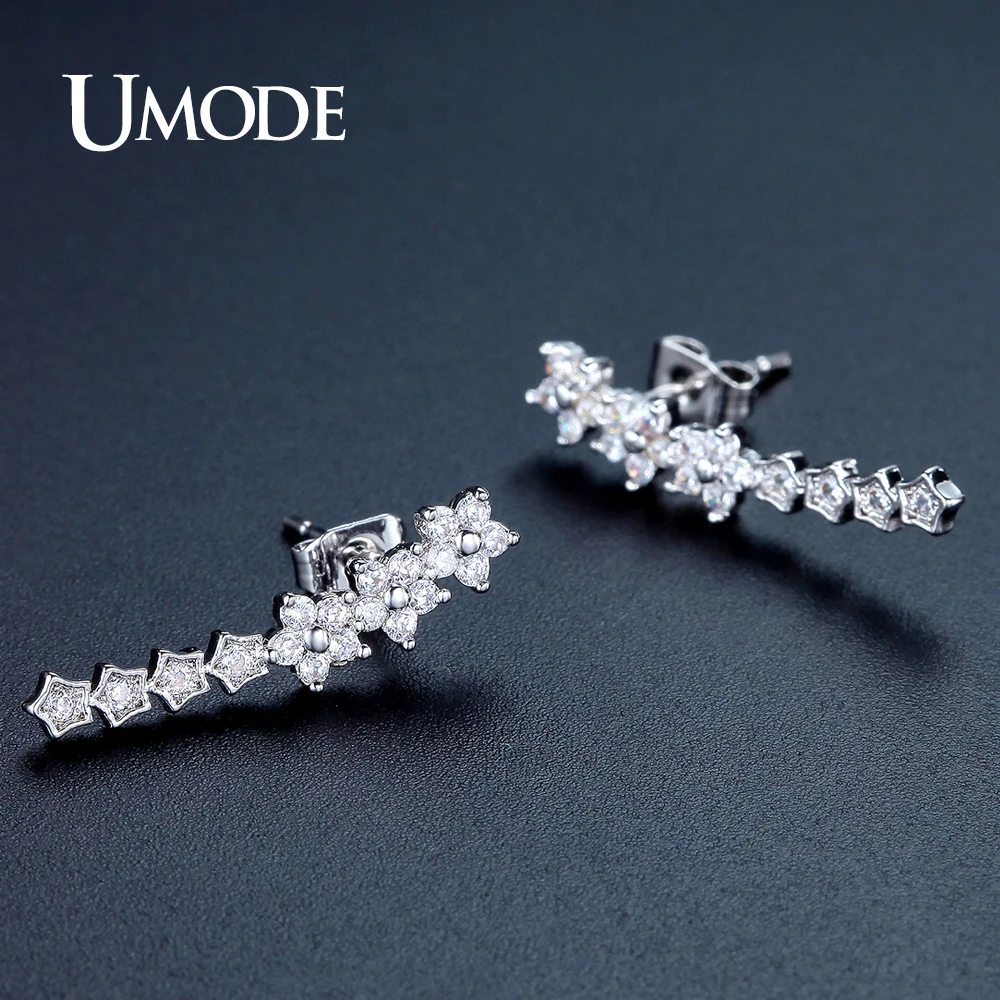 Женские серьги гвоздики в форме цветка UE0328|flower stud earrings|brand earringsfashion earrings |
