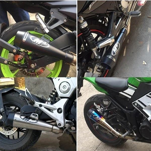 Универсальный 51 мм мотоцикл скутер мото выхлопная труба Moto Escape GP горшок