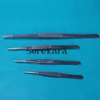 20 см Пинцет из нержавеющей стали прямой круглый наконечник химический медицинский инструмент лабораторное использование