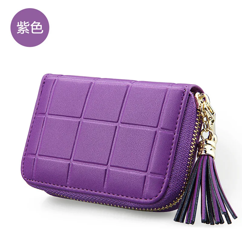 Визитница кисточкой кулон RFID очень мило антимагнитных пикап крышка бумажник