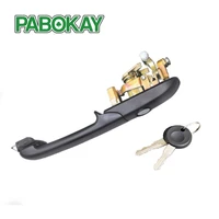 front right new door handle for vw black passenger side rh hand sedan 3a0837206b 3a0837206c 3a0837206d
