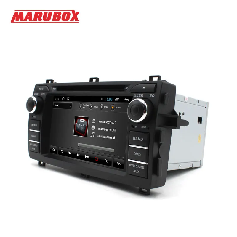 Автомобильный мультимедийный плеер Marubox M7089 Android dvd для Toyota Auris 2012 2015 4 радио GPS DVD Wi Fi