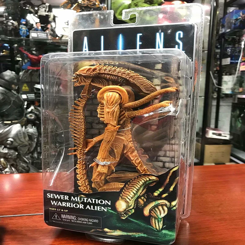 7 дюймов Neca канализационные мутации воин инопланетянин фигурка Коллекционная для детей игрушки подарки