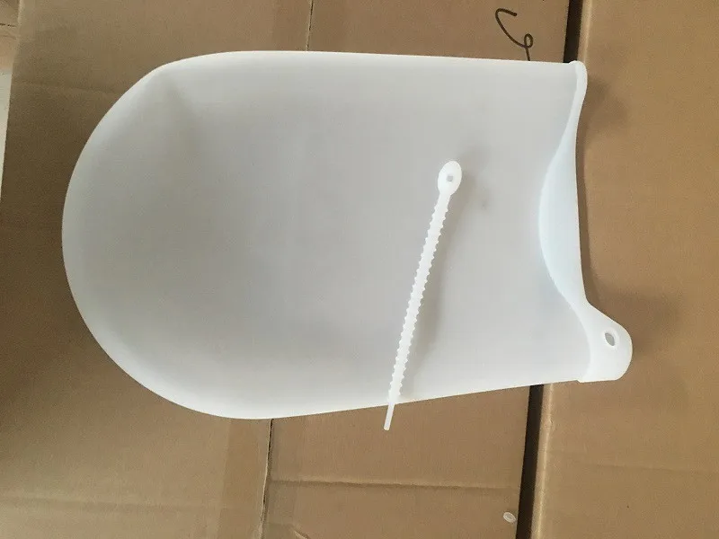 1 шт. тестомесильная сумка для теста силиконовая белая антипригарная