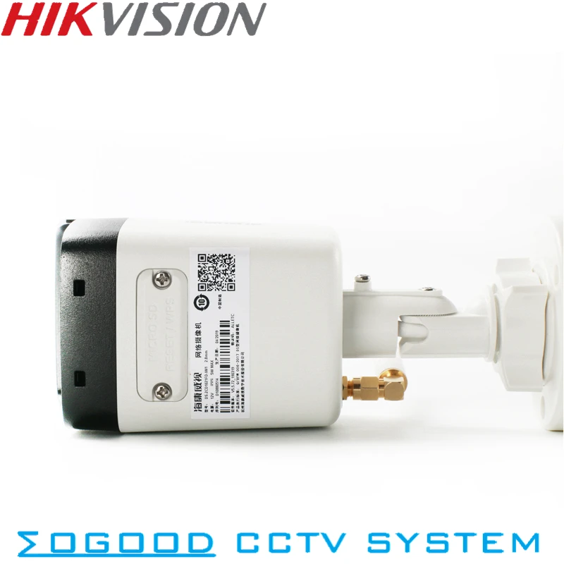 Hikvision Беспроводная DS-2CD1021FD-IW1 2MP 1080P WiFi IP Bullet камера Встроенный микрофон Hik-подключение приложение удаленный ONVIF ИК Открытый