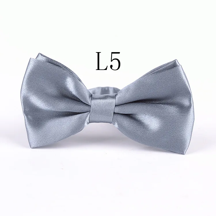 Light Grey Классическая мода, новинка, мужской регулируемый галстук-бабочка для смокинга, галстук-бабочка, формальный галстук, деловой галстук для мальчика, свадебная мужская рубашка - Цвет: Light Grey