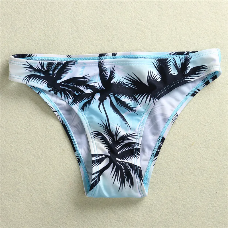 Пикантные бикини с принтами купальный костюм комплект кокосовой пальмы печати