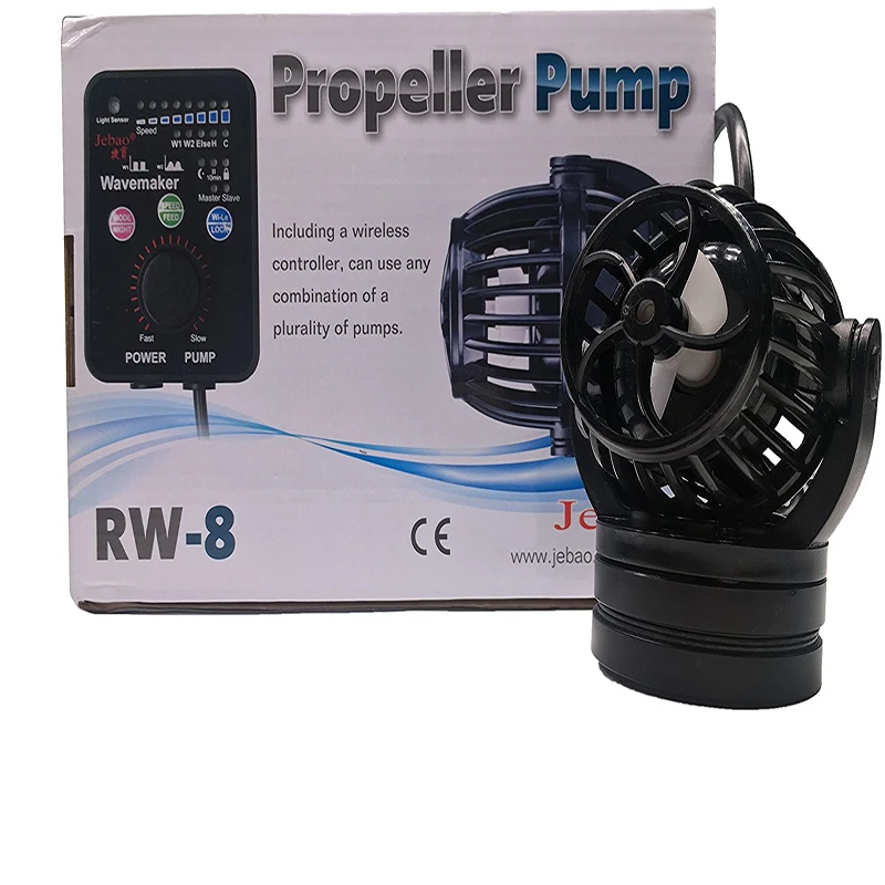 110~240V JEBAO RW-4 RW-8 RW-15 RW-20 Aquarium Wave Maker Propeller Pump with Wireless Controller for Fish Tank Marine Reef |