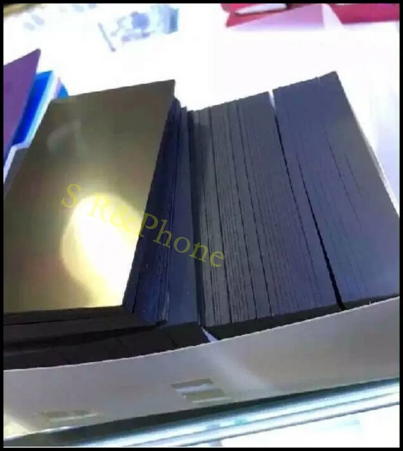100 Шт./лот Оригинальный На Спине Поляризованный Пленка Для iPhone 5 5C 5S ЖК Нижняя