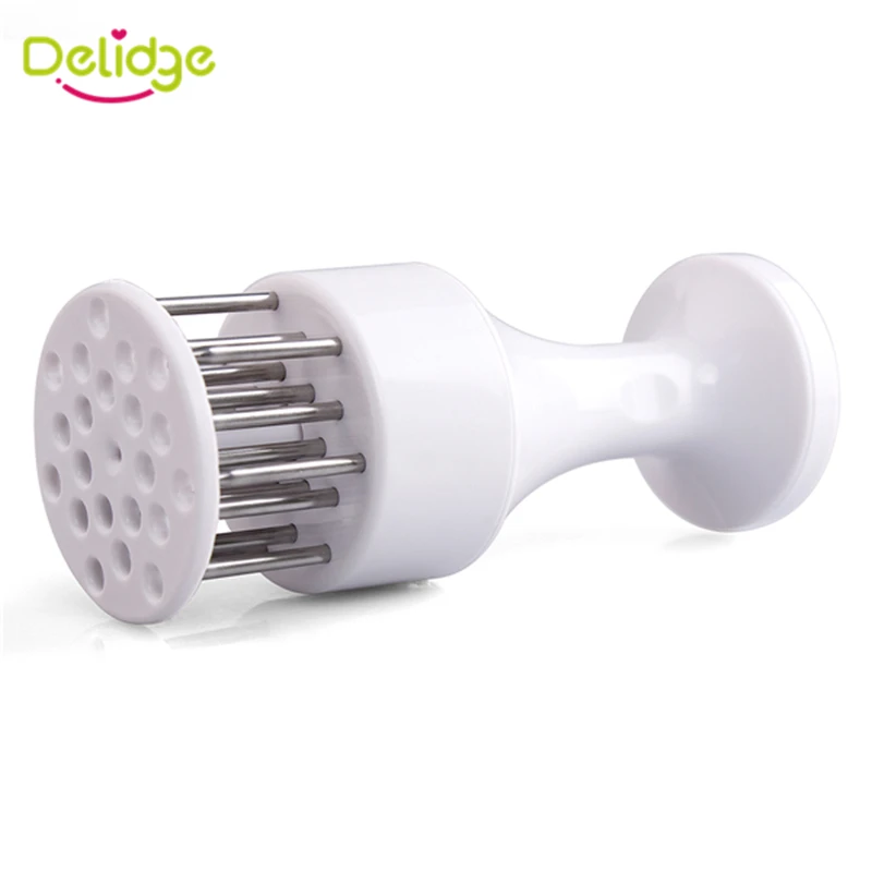 Игла для мяса Delidge 1 шт. нержавеющая сталь 21 игла инструмент барбекю|meat tenderizer