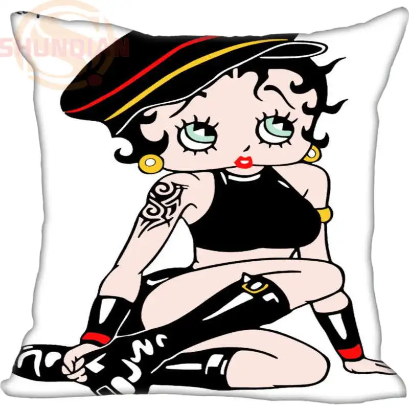 12 Новинка Betty Boop декоративная Свадебные наволочки индивидуальный подарок для наволочки 35X35 см, 40X40 см(с одной стороны - Цвет: 12