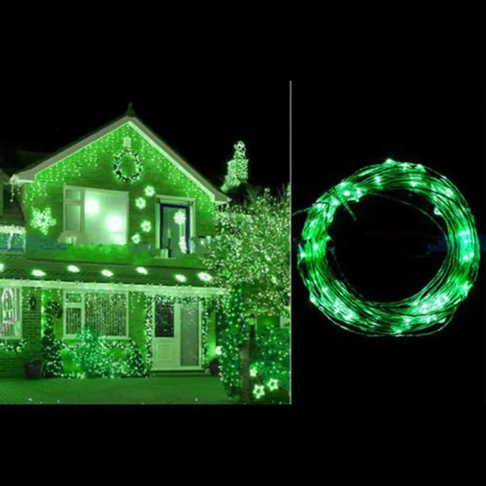 Декоративные светодиодные гирлянды из медной проволоки 2 м 20 LED 3 AA на батарейках