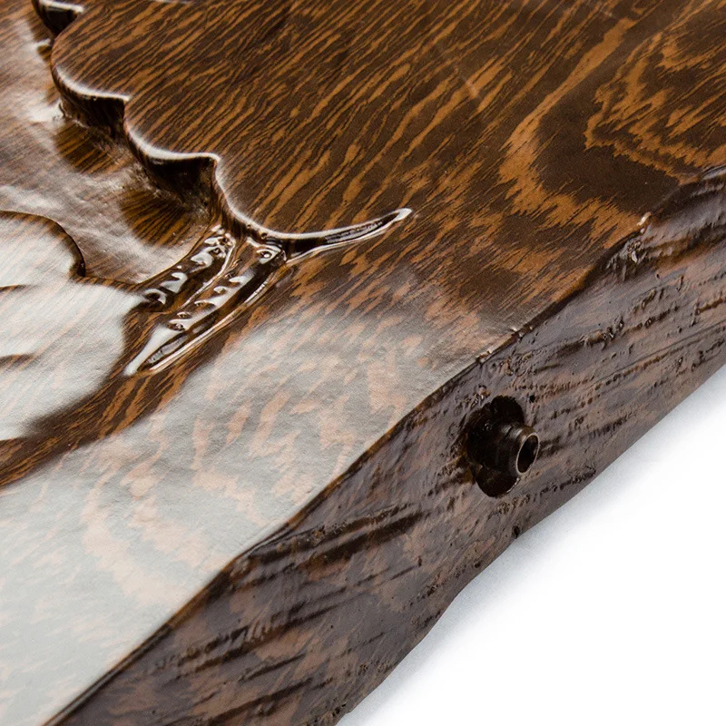 Высокая-класс Бытовая кунг-фу чай лоток Таблетки резные замещающему чайный