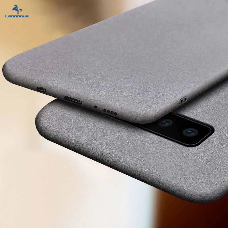 Чехол для Samsung Galaxy S10 Plus чехол телефона из песчаника Матовая Мягкая задняя крышка