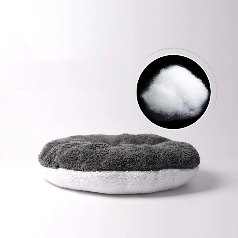 Гибкий PP хлопковый коврик для кошки Удобный флисовый домик мягкие кровати