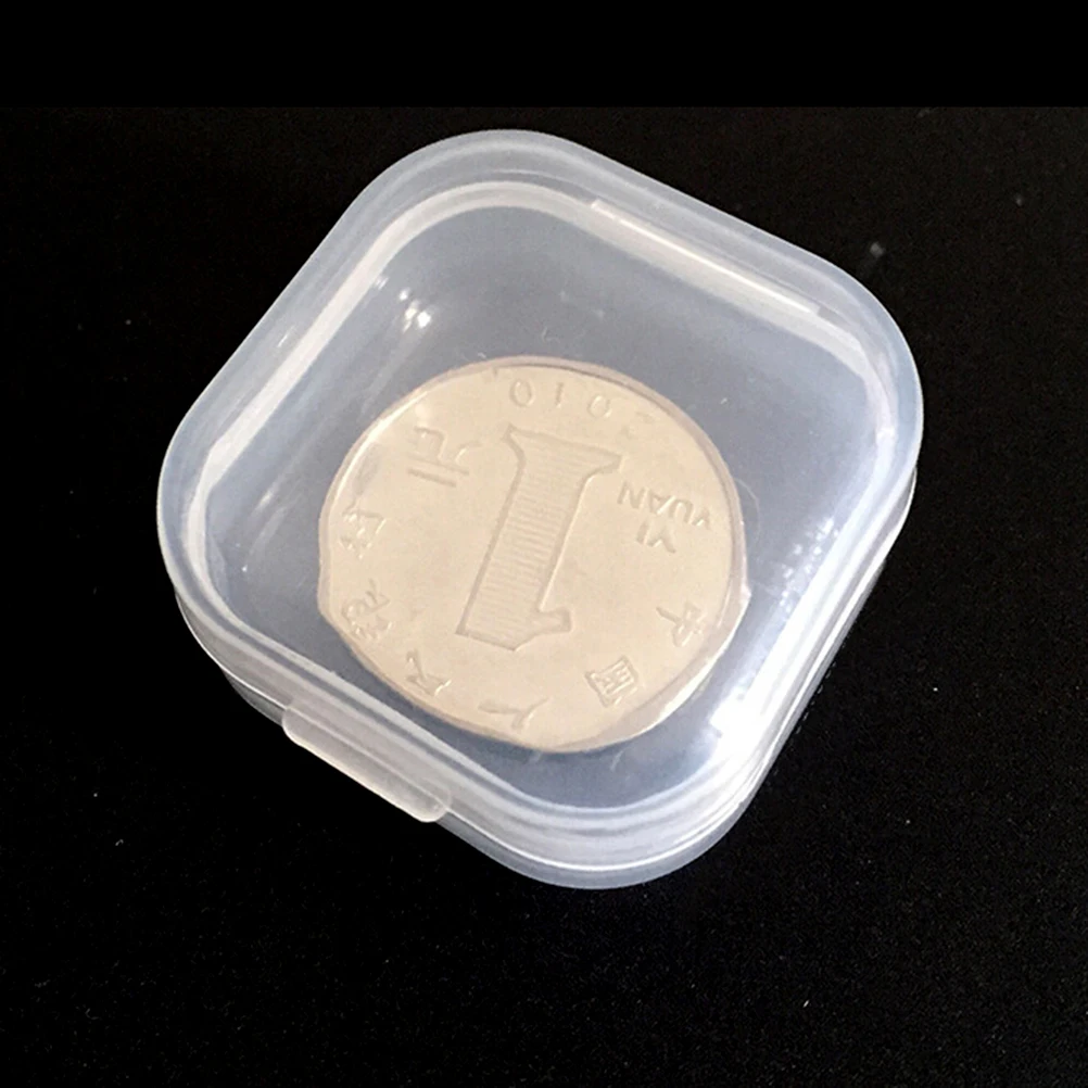 10 шт./лот оптовая продажа Прозрачная пластиковая прозрачная коробка для хранения