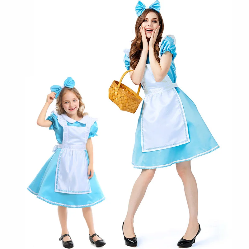 Платье для мамы и дочки костюм косплея женщин девочек подарок на день рождения