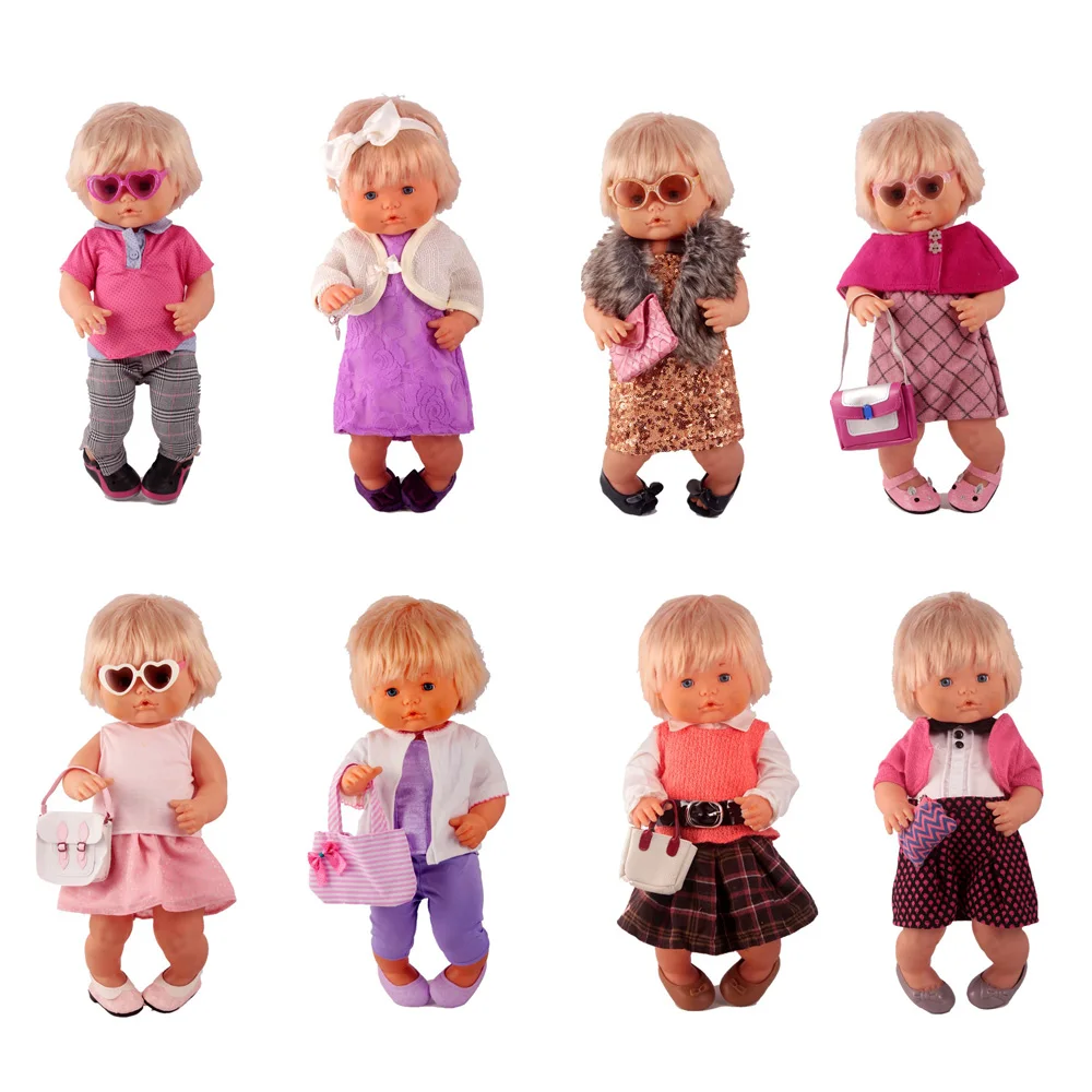Одежда для кукол 41 см Nenuco Doll y su Hermanita 8 видов стилей роскошные наряды с полным