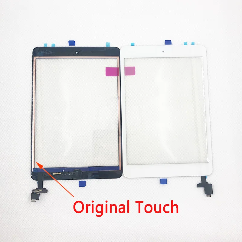 1 шт. для iPad Mini 1 2 A1432 A1454 A1455 A1489 A1490 A149 сенсорный экран с функцией Dormancy кнопка домой и клей