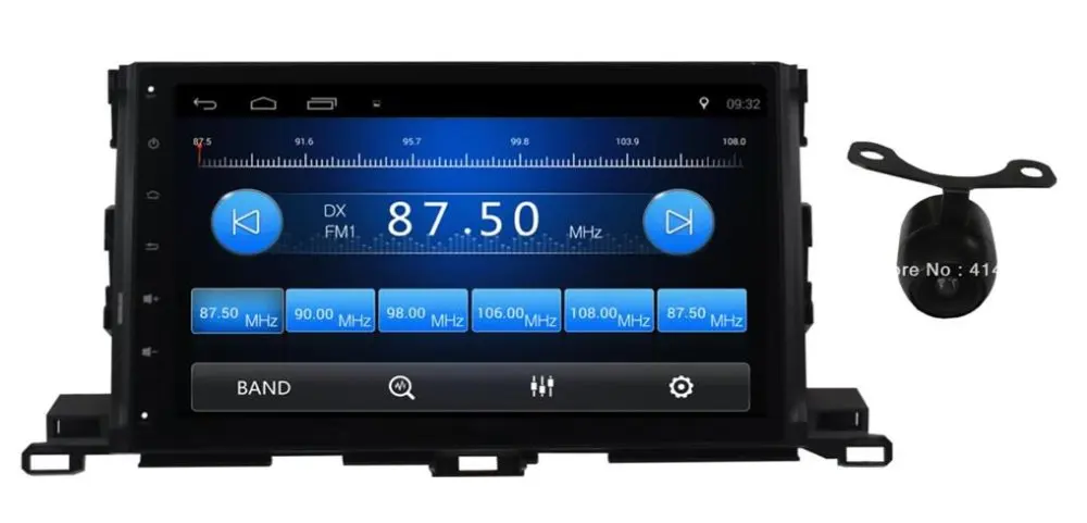 10 1 &quotАвтомобильный мультимедийный Системы автомобильный DVD gps для Toyota Highlander 2015