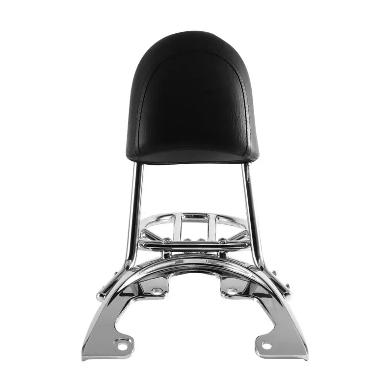 

Motorcycle Sissy Bar Backrest Luggage Rack Baseplate For Harley VRSCAW VRSCDX VRSCX 2007-2011