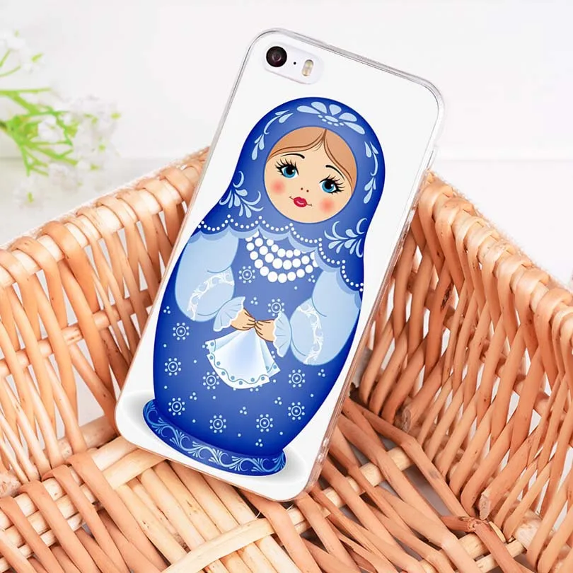 MaiYaCa русские куклы матрешка Роскошный Гибридный чехол для телефона для iPhone 8 7 6 6S Plus X 10 5 5S SE 11pro чехол Coque