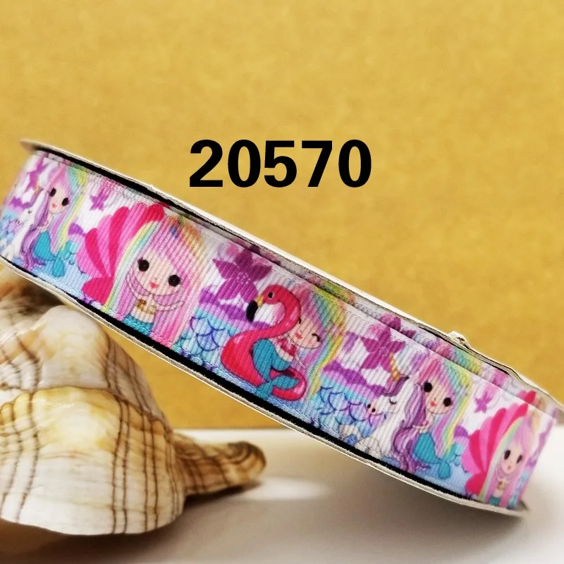 Бесплатная доставка 50 ярдов мультяшная печатная корсажная лента 21183 | Дом и сад