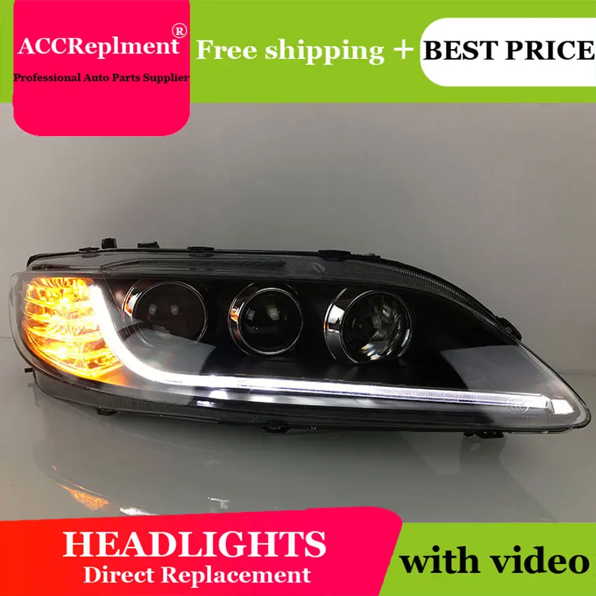 Стайлинг автомобиля светодиодный ная фара для Mazda6 фары 2003-2014 Mazda 6 ные drl H7 hid