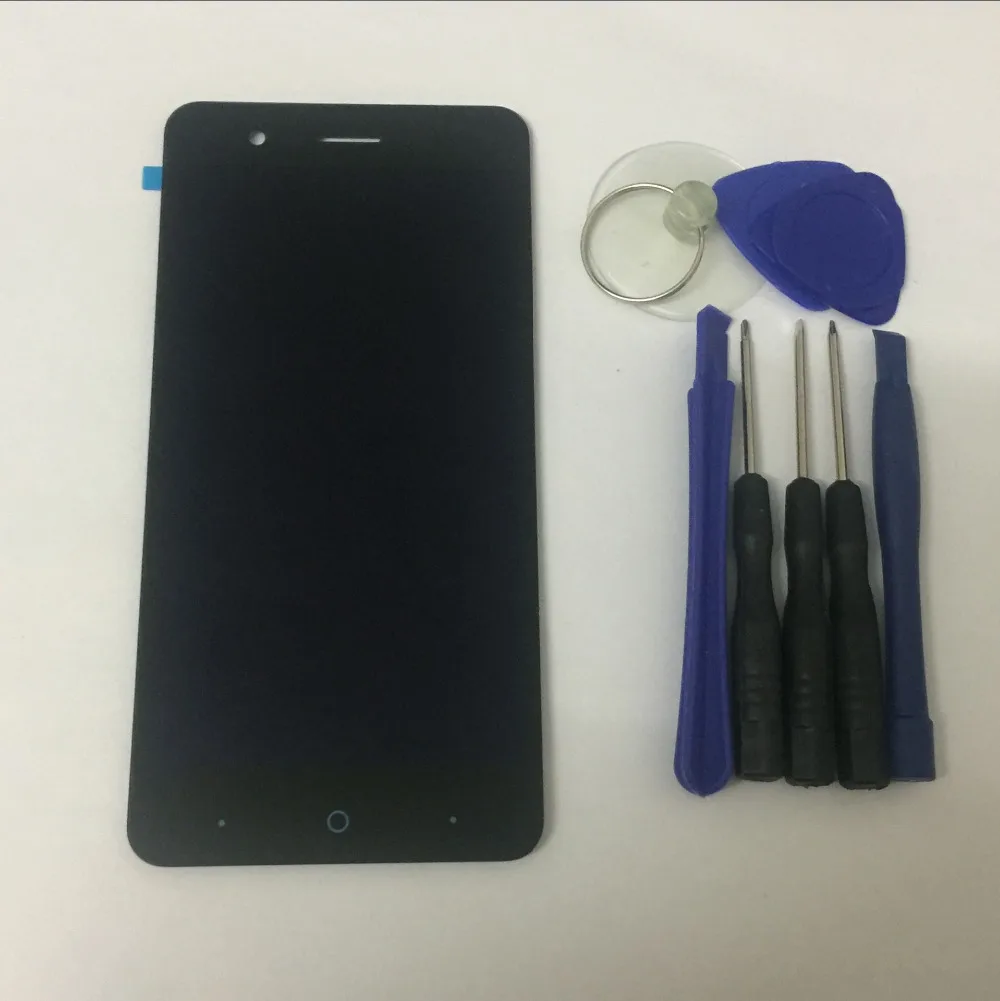 Для zte лезвие BA510 BA510C A510 черный Сенсорный экран планшета Сенсор + ЖК дисплей