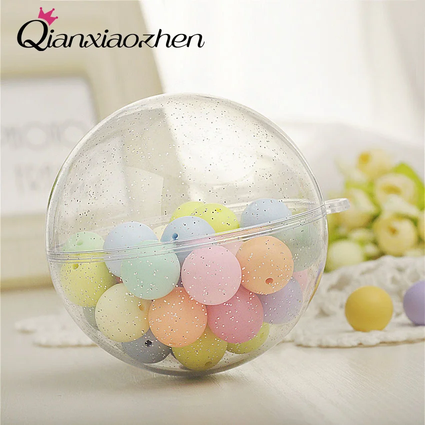 Qianxiaozhen 12 шт. мяч для очищения пластиковая коробка конфет на свадьбу коробки, свадебные сувениры и подарки для мероприятий и вечеринок