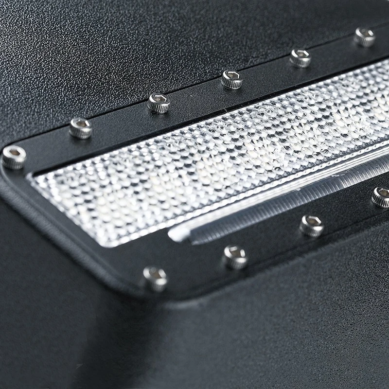 Прозрачные линзы белый Sidelight боковое зеркало заднего вида корпус с желтым