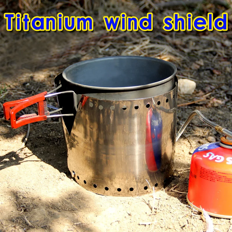 Ультралегкая ветрозащитная плита Rover Camel титановый экран для кемпинга защита от
