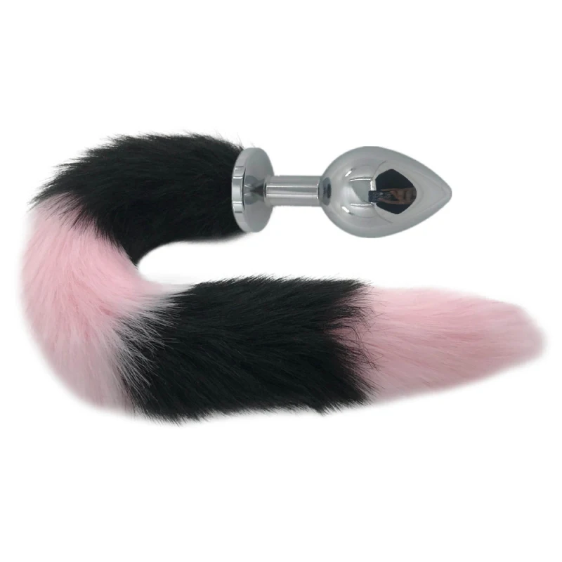 Anal Sex Toys Metal Plug Stuffed Tail Anus Dilator Fox Butt Female Masturbation Device Trainer H171B | Красота и здоровье
