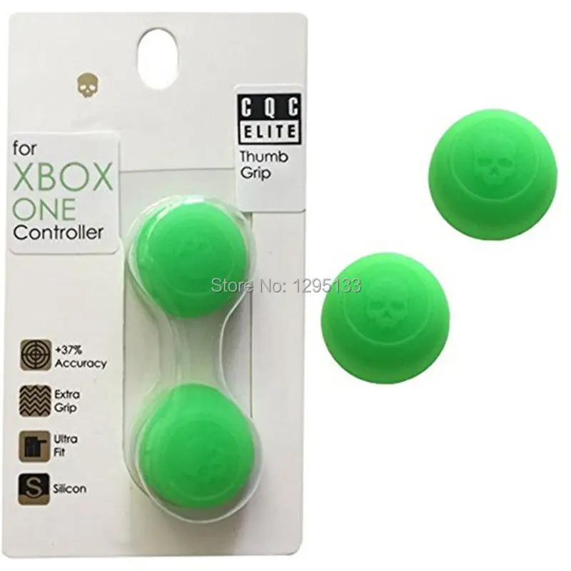 20 пар/лот Skull & Co. CQC Elite Thumb Grips джойстик Крышка для Xbox One беспроводной игровой