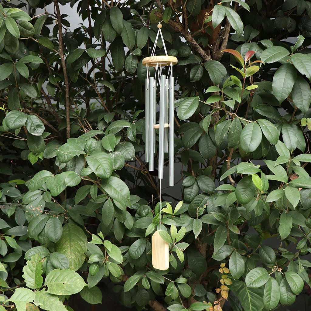 Металлический алюминиевый колокольчик подвесное украшение для дома 6M1301 на день