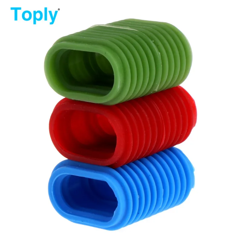 Toply резиновая Рыболовная катушка ручка Крышка нескользящая эргономичная 3 вида