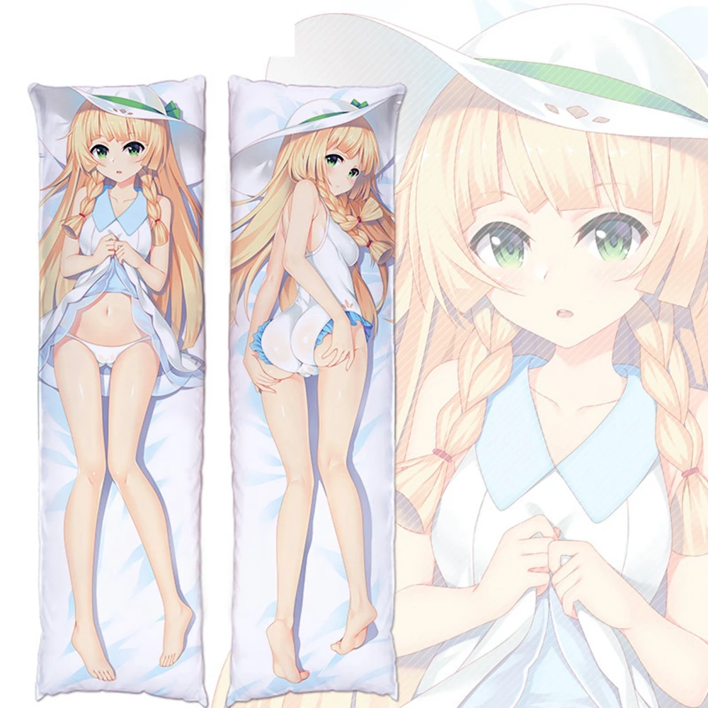 AnimeJK Pocket Monsters Pokemon Lillie Dakimakura наволочка для тела чехол для подушки с изображением персонажей из мультфильмов для девочек, обнимающих чехол для подушки