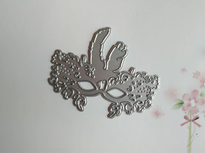 Металлическая маска для макияжа режущие трафареты DIY скрапбукинга фотоальбом