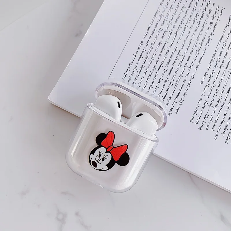 Симпатичные Bluetooth беспроводные наушники чехол для apple AirPods защитный Аксессуары
