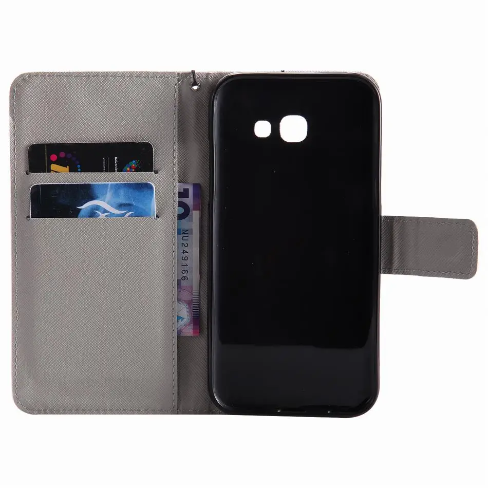 DEEVOLPO мешки кожаные для телефона для samsung S8 J120 J330 J530 J730 J3 J5 J7 Prime A310 A320 A510 A520 леопардовой расцветки с принтом «череп», D06F