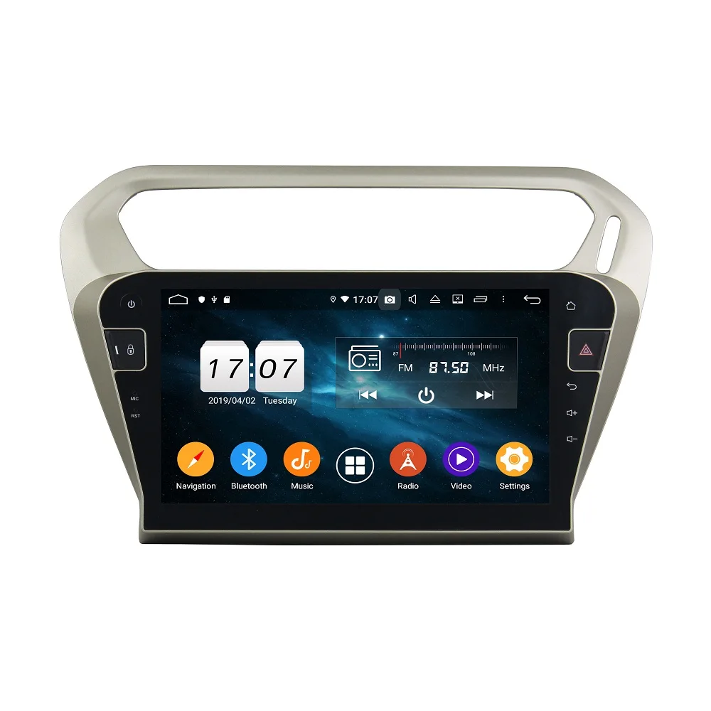 

4 Гб + 64 Гб PX6 Android 10 автомобильный DVD-плеер стерео радио GPS Bluetooth 5,0 WIFI для Citroen Elysee Peugeot 301 2013-2020