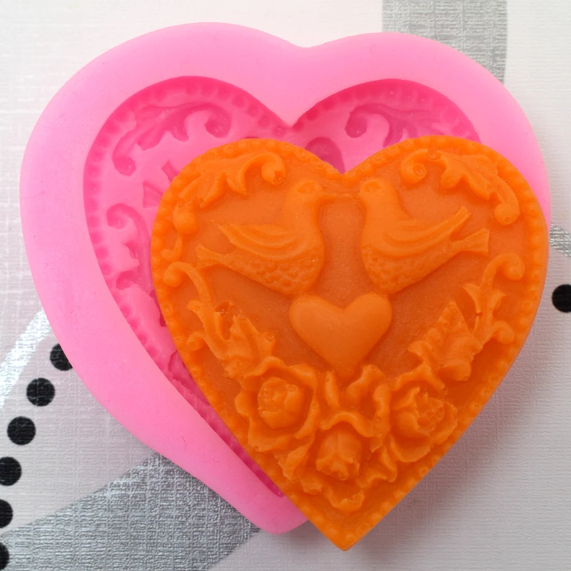 2020 Новое поступление любовь птица сердце искусство свадебные украшения для