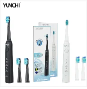Электрическая зубная щетка Seago SG-551 Sonic для взрослых с умным таймером, 4 режима, Глубокая чистка полости рта, перезаряжаемая зубная щетка с 3 головками