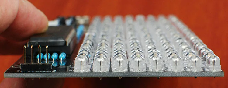 CIRMECH FFT 24x8 аудио индикатор DIY Kit Красный Зеленый Розовый Синий СВЕТОДИОДНЫЙ Набор для самостоятельной сборки