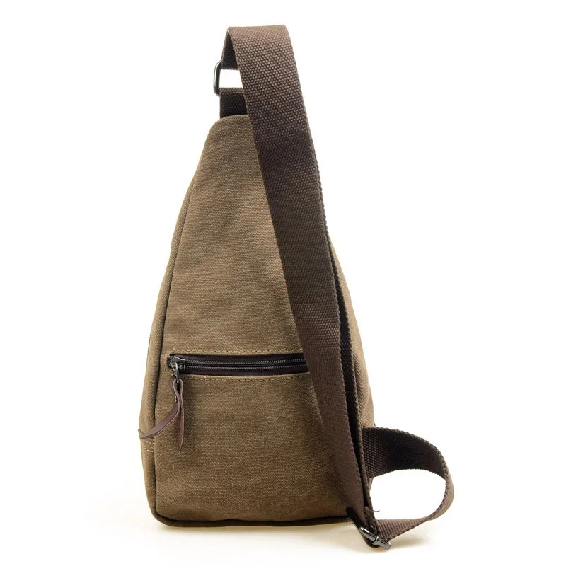 Fashion Vintage Men Messenger Bags Casual Outdoor Travel Hiking Sport Chest Canvas Male Small Retro Military Shoulder Bag | Багаж и сумки