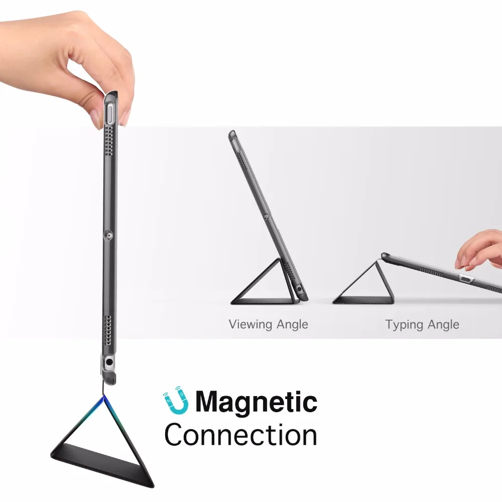 Чехол MoKo для нового iPad Air(3-го поколения) 10," /iPad Pro 10,5, тонкий легкий смарт-чехол с подставкой, задняя защита
